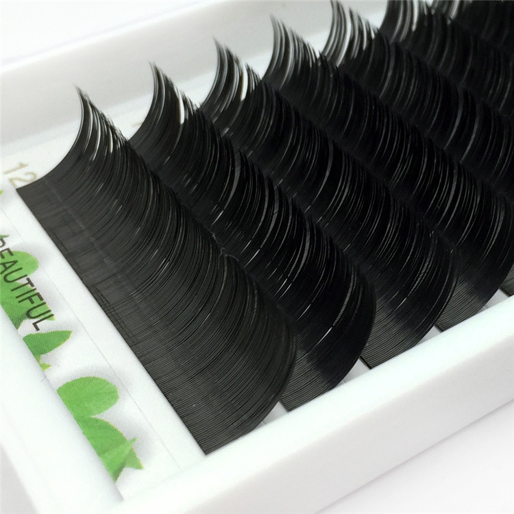 Soft Silk Flat Eyelash Extensions,Professional Eyelash Manufacturer Customzied Packaging Acceptalbe FM013 